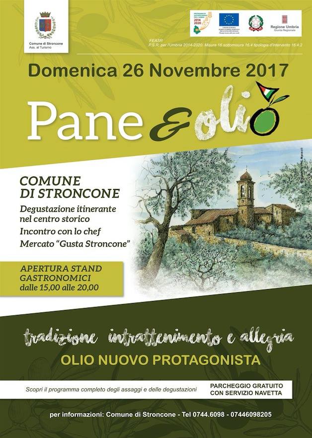 Pane e Olio 2017 di Stroncone (Terni, Umbria del Sud)